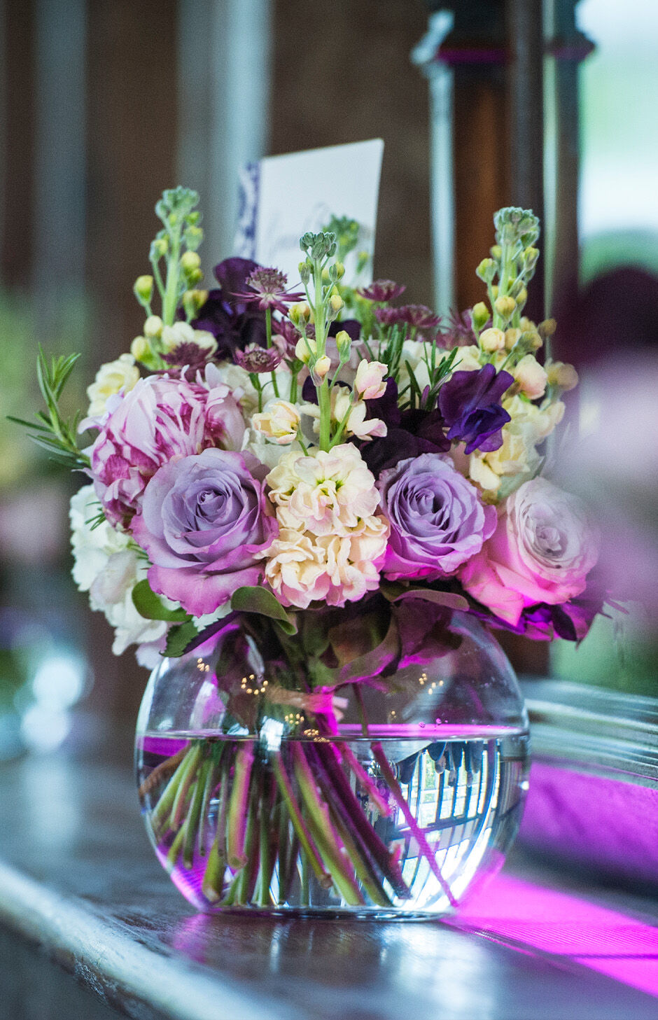 Essendon Country Club Wedding Interior Flowers