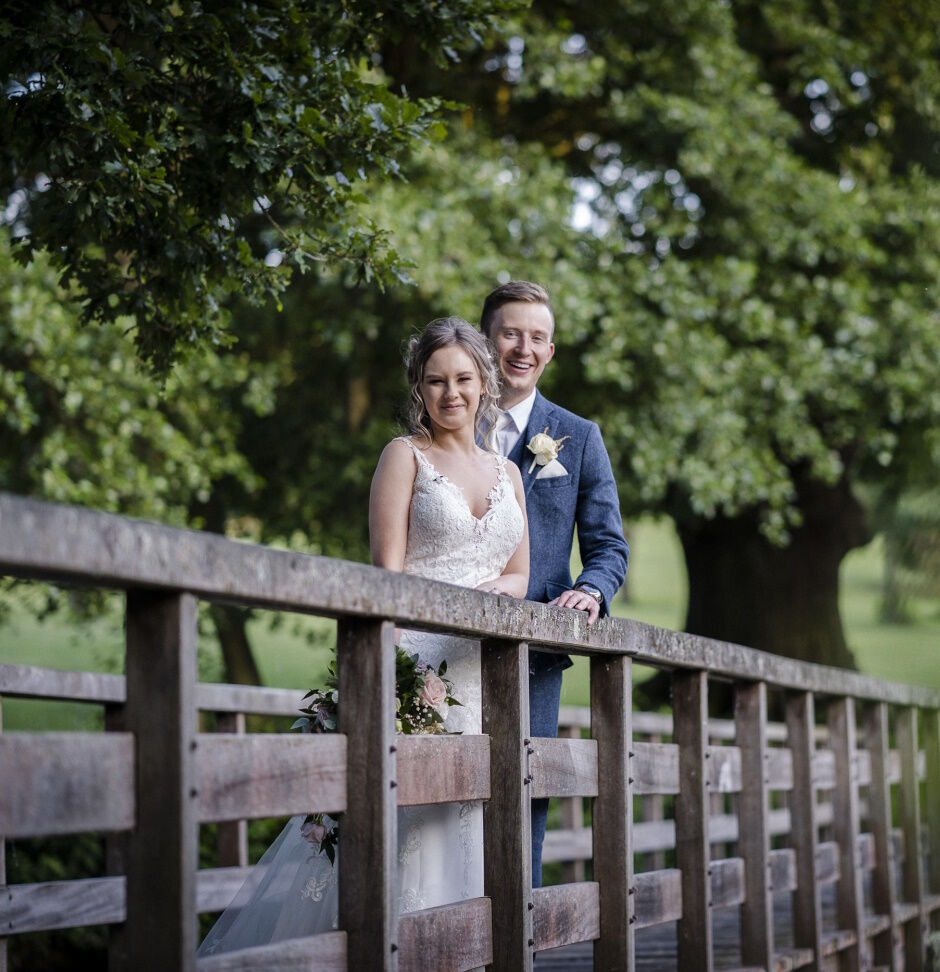 Essendon Country Club Wedding Photo On Bridge