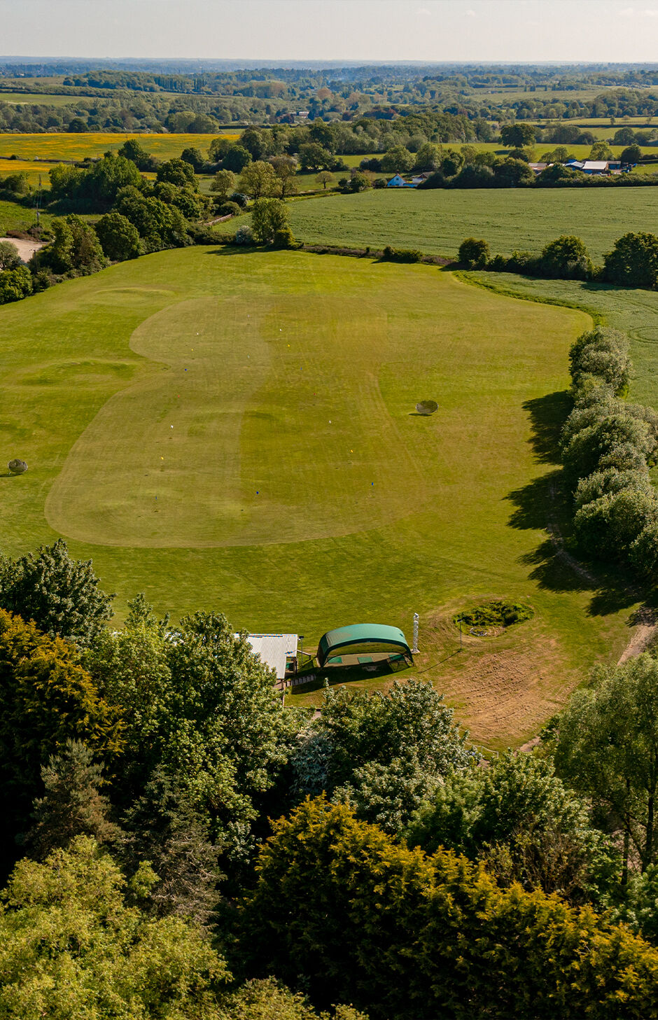 Essendon Country Club Aerial Driving Range Image