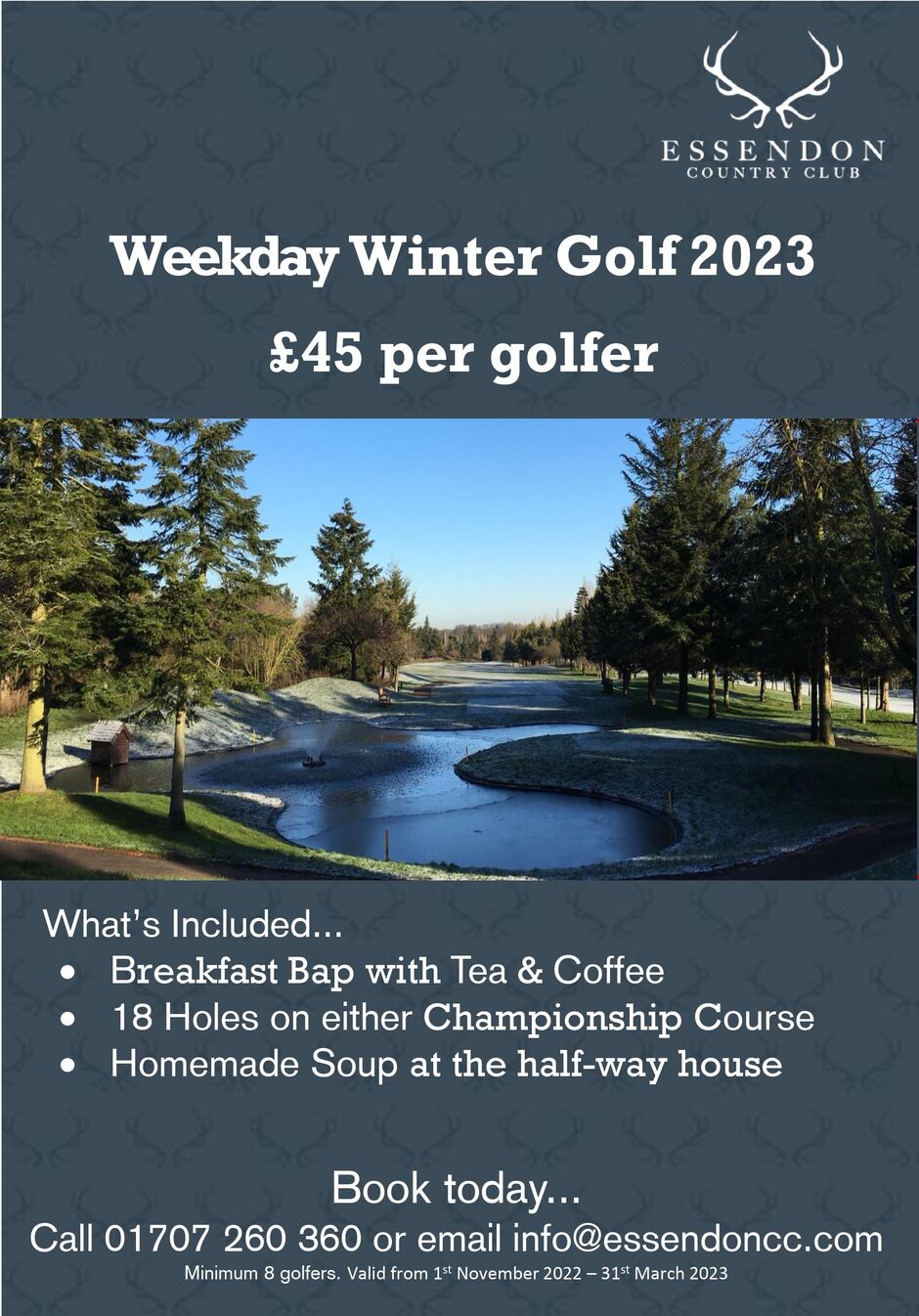 Winter Golf Offer 2023 Essendon Country Club is situated in a